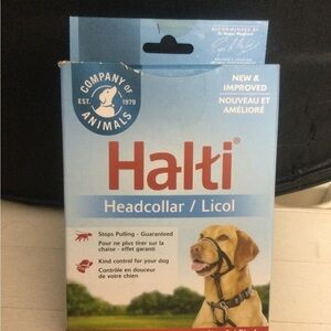 Halti dog collar black